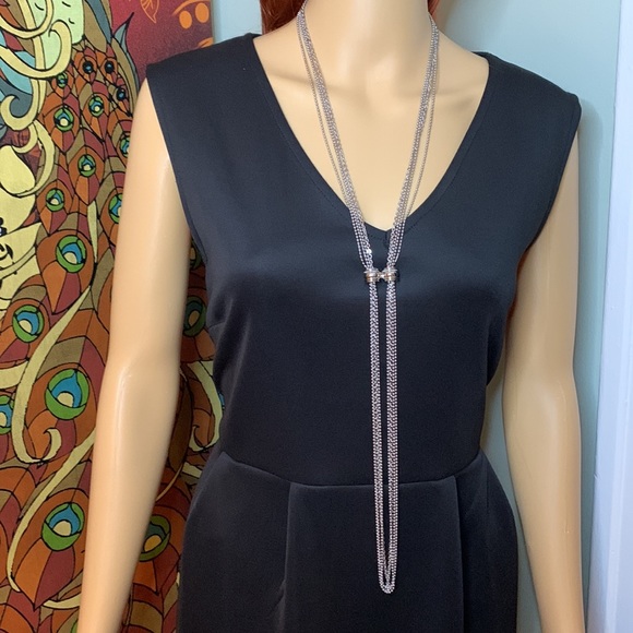 Calvin Klein Silver Strands Necklace - Picture 3 of 6